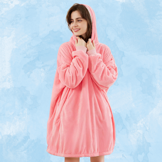 Hugzy™ Pink Snuggle Hoodie